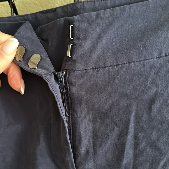 EUC Eileen Fisher, navy dress pants - Picture 2 of 6